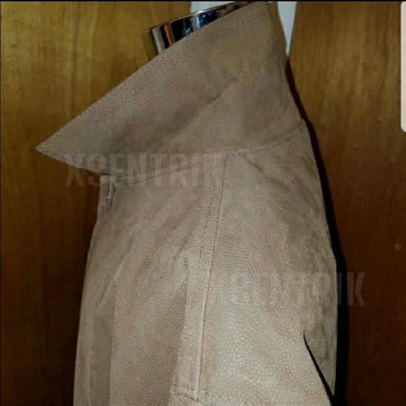 VERSACE GEN LEATHER BOMBER JACKET - Picture 3 of 15